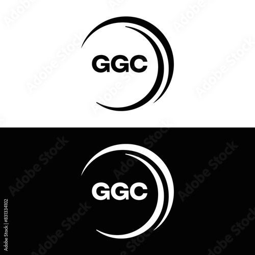 G G C, G G C design, G G C letter, G G C logo, GGC, GGC letter, GGC logo, GGC monogram, golden latter logo, GGC gold logo, icon, identity, industry, initial, letter, line, linked, logo, logos, logotyp