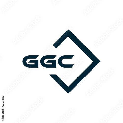 G G C, G G C design, G G C letter, G G C logo, GGC, GGC letter, GGC logo, GGC monogram, golden latter logo, GGC gold logo, icon, identity, industry, initial, letter, line, linked, logo, logos, logotyp