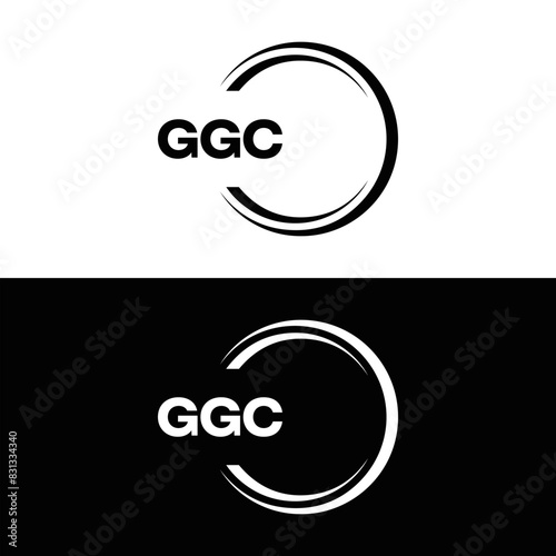 G G C, G G C design, G G C letter, G G C logo, GGC, GGC letter, GGC logo, GGC monogram, golden latter logo, GGC gold logo, icon, identity, industry, initial, letter, line, linked, logo, logos, logotyp photo