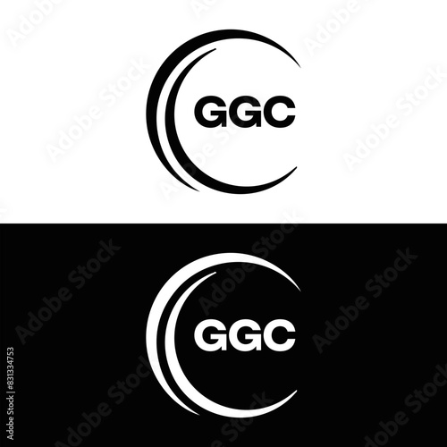 G G C, G G C design, G G C letter, G G C logo, GGC, GGC letter, GGC logo, GGC monogram, golden latter logo, GGC gold logo, icon, identity, industry, initial, letter, line, linked, logo, logos, logotyp