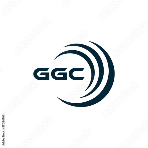 G G C, G G C design, G G C letter, G G C logo, GGC, GGC letter, GGC logo, GGC monogram, golden latter logo, GGC gold logo, icon, identity, industry, initial, letter, line, linked, logo, logos, logotyp