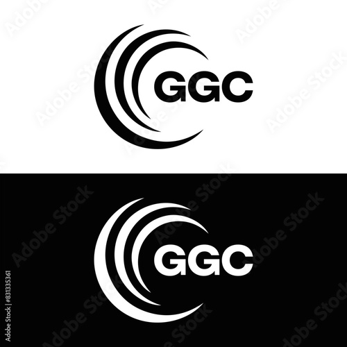 G G C, G G C design, G G C letter, G G C logo, GGC, GGC letter, GGC logo, GGC monogram, golden latter logo, GGC gold logo, icon, identity, industry, initial, letter, line, linked, logo, logos, logotyp