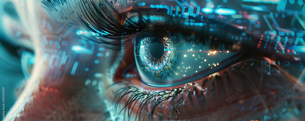The reflection of the neural network in the eye The reflection of the neural network in the eye