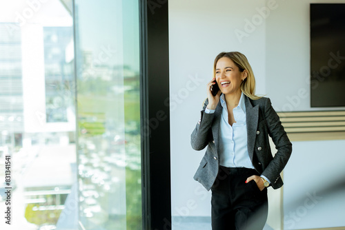 Young professional woman ta...