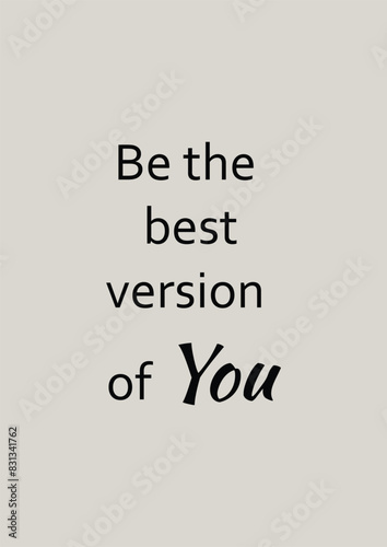 Be the best version of you card