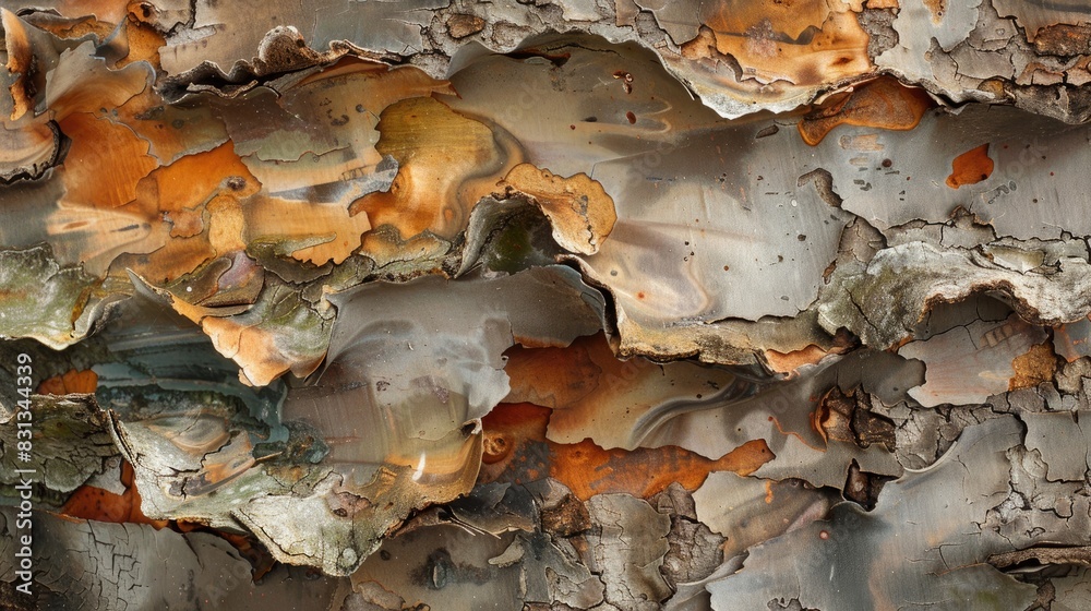 Tree bark fragment Tree bark fragment