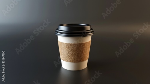 Coffee to go business illustration generated by ai