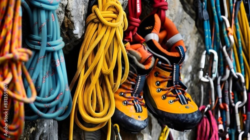  Essential accessories for climbers of all levels, from beginners to experts. photo