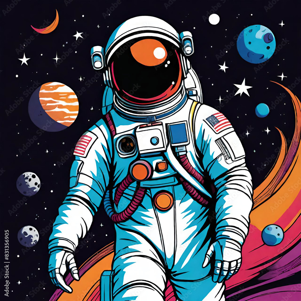 astronaut in space astronaut in space