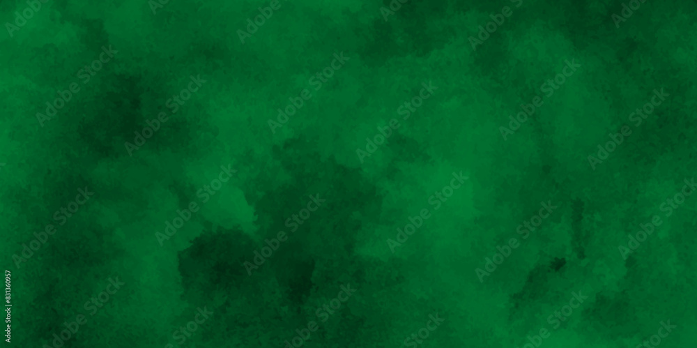 Fototapeta premium Closeup of rough green textured wall or cloudy grunge texture,old stylist golden green texture background used as wallpaper,cover,flyer,template,Green cement floor as background,