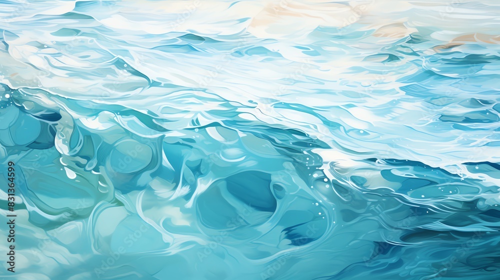Abstract blue and white water wave texture background. Abstract blue and white water wave texture background.
