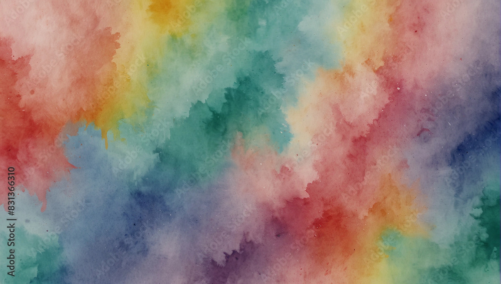 Pastel watercolor colourful gradient paper texture background wallpaper