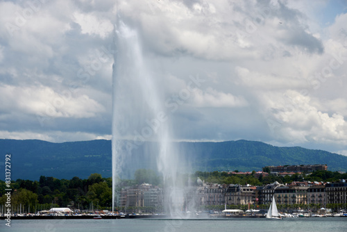 Geneva Switzerland in Spring