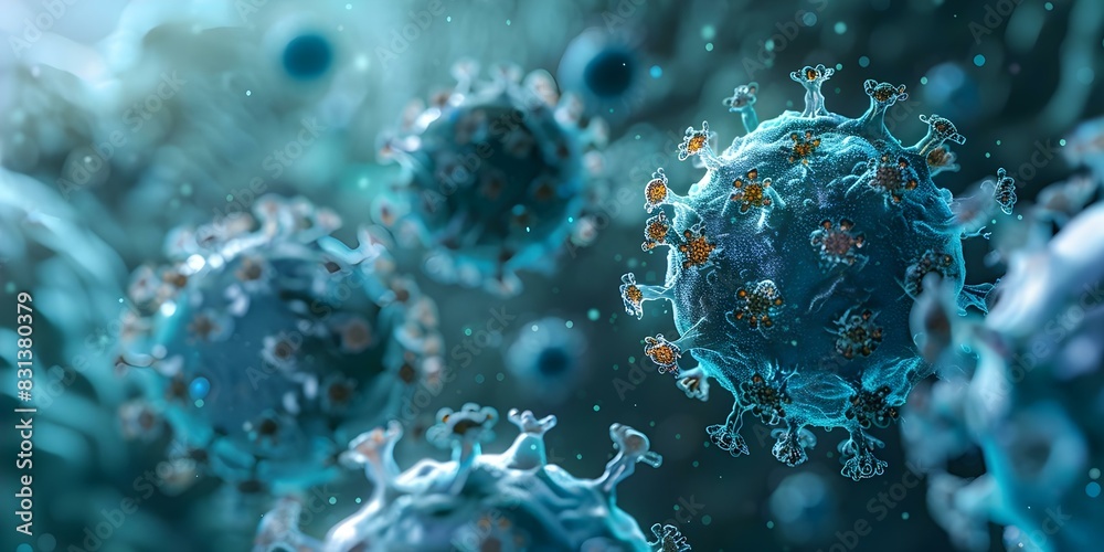 Harnessing the Healing Power of Immunotherapy: Utilizing the Body's Immune System to Fight Diseases. Concept Immunotherapy advancements, Cancer treatment, Autoimmune conditions Harnessing the Healing Power of Immunotherapy: Utilizing the Body's Immune System to Fight Diseases. Concept Immunotherapy advancements, Cancer treatment, Autoimmune conditions