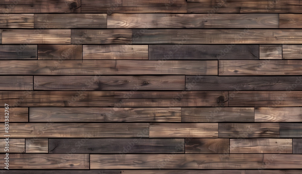 Seamless Dark Wooden Texture Background for Floors or Walls Seamless Dark Wooden Texture Background for Floors or Walls