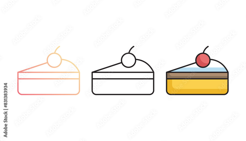 Pastry icon design with white background stock illustration Pastry icon design with white background stock illustration