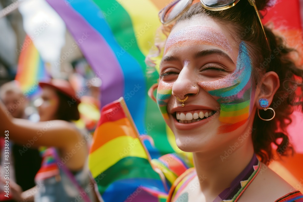 Celebrating Pride Day with Joyful Smiles Celebrating Pride Day with Joyful Smiles
