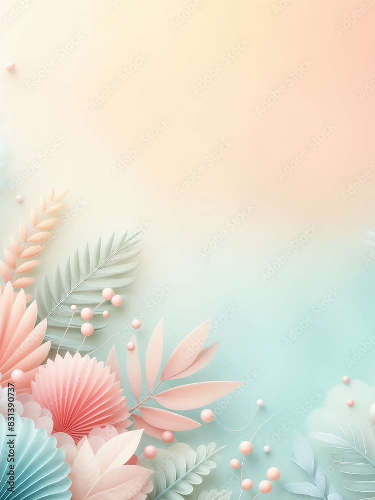 Abstract soft floral background.AI Abstract soft floral background.AI