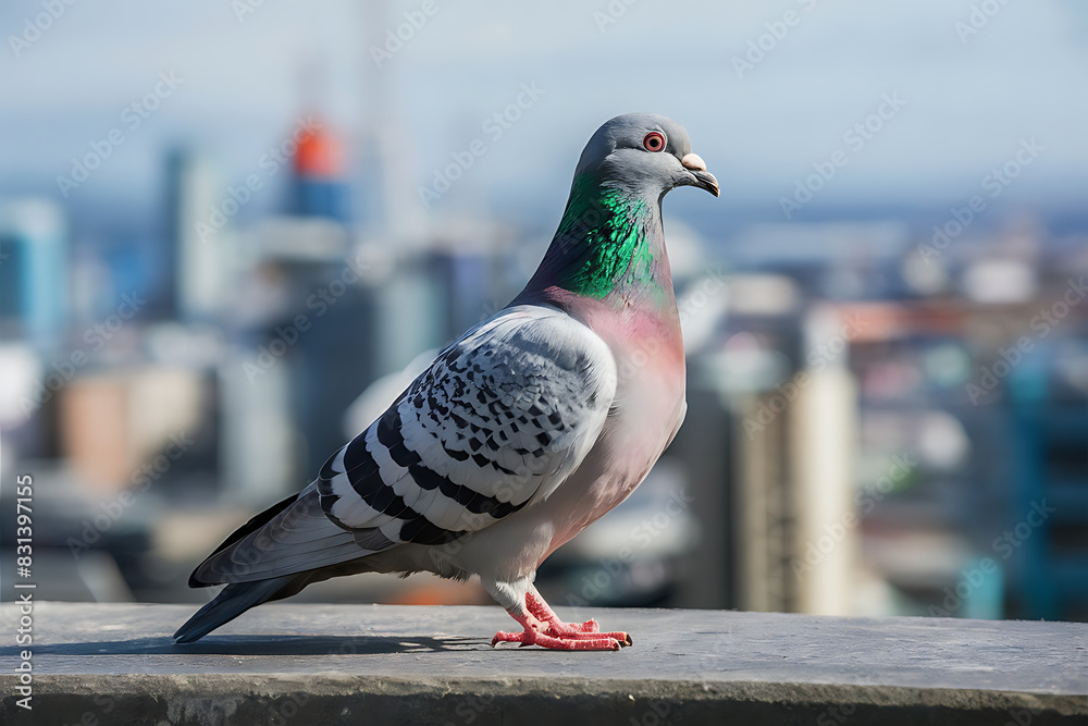 Obraz premium close up of a pigeon