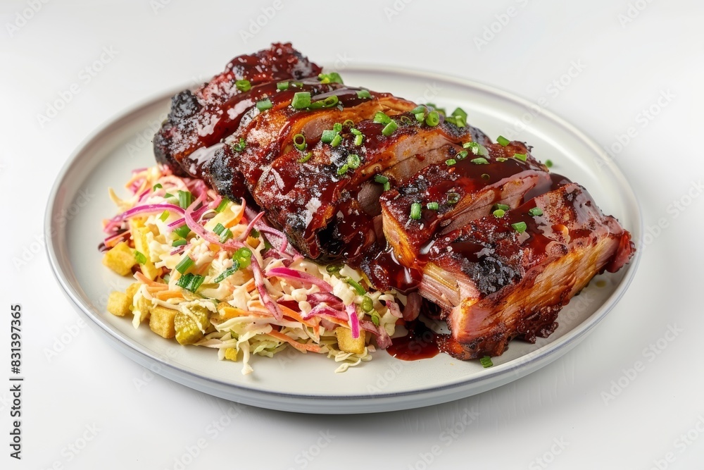 Savory Pork Butt with Aromatic Hickory Smoke and Tangy Barbecue Sauce Savory Pork Butt with Aromatic Hickory Smoke and Tangy Barbecue Sauce