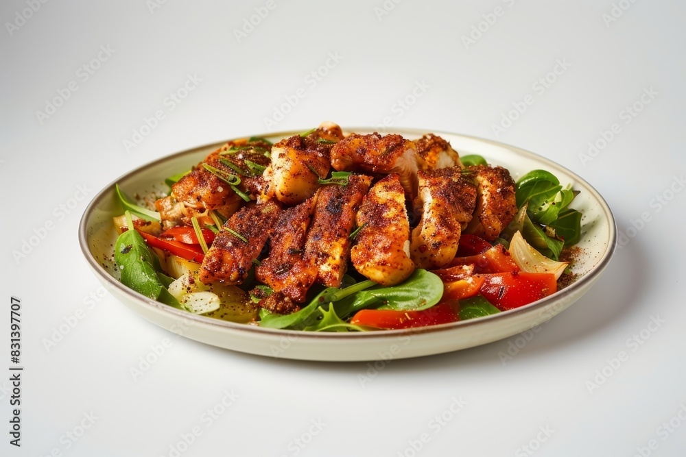 Balanced Barbecue Dry Rub Chicken with Seasoned Salt Balanced Barbecue Dry Rub Chicken with Seasoned Salt