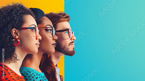 Individuals of diverse ages...