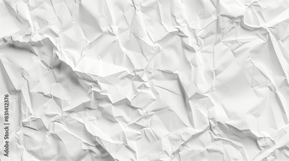 Paper crumpled texture. Clean empty white wrinkled paper background Paper crumpled texture. Clean empty white wrinkled paper background