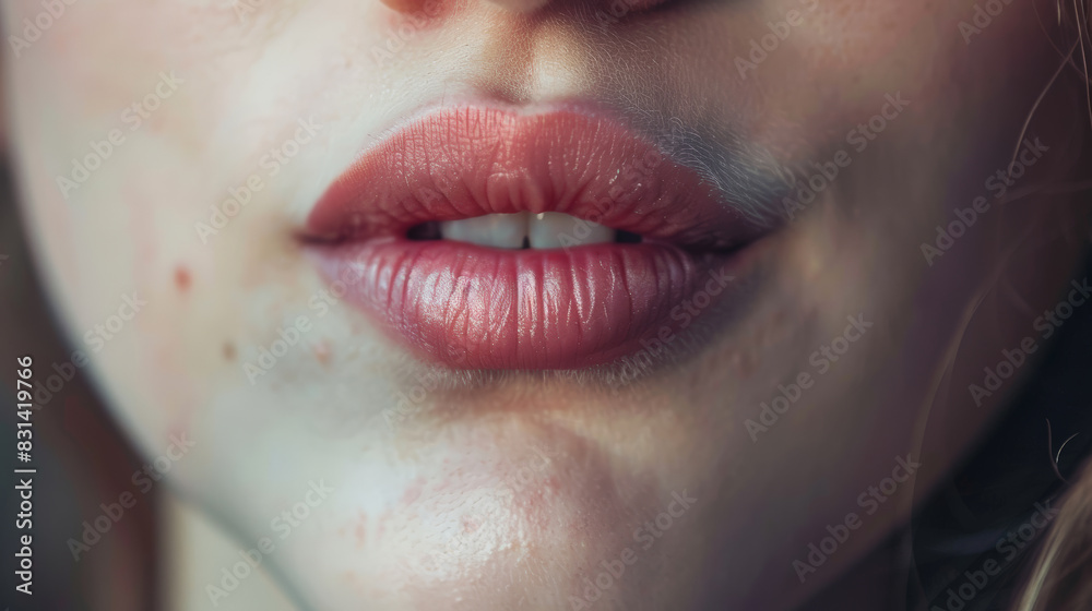 Innocent Charm: Natural Kiss. Generative AI Innocent Charm: Natural Kiss. Generative AI