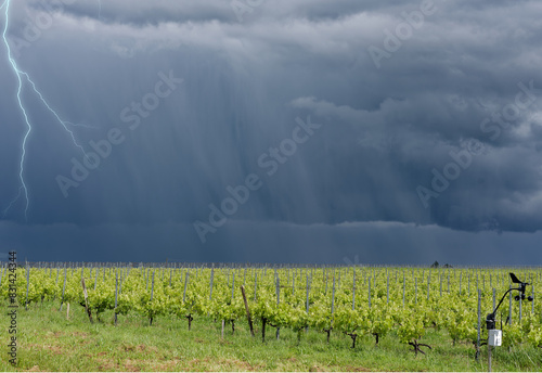 Foto Foudres ciel d'orage, éclair orageux