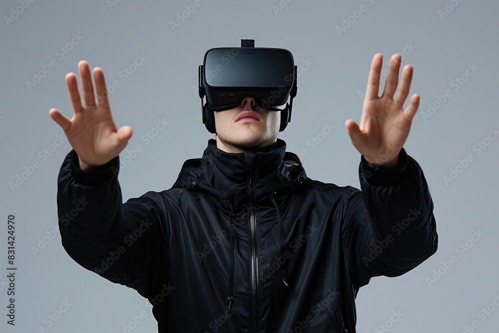 Escape to the Virtual: Gray Background VR Adventure Escape to the Virtual: Gray Background VR Adventure