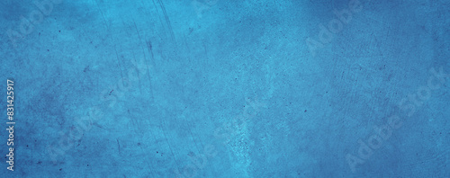 Blue textured concrete wall background