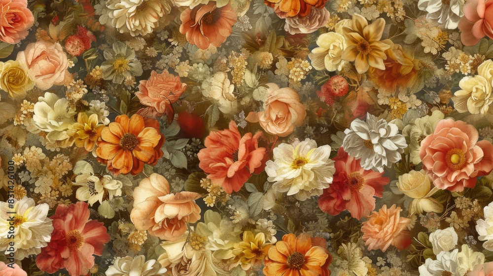 custom made wallpaper toronto digitalSerenade of Blossoms: Nature's Artistry Unveiled