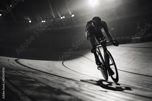 Olympic Cycling Training: Athlete Practices on Track with Coach Timing and Feedback for Performance Improvement photo