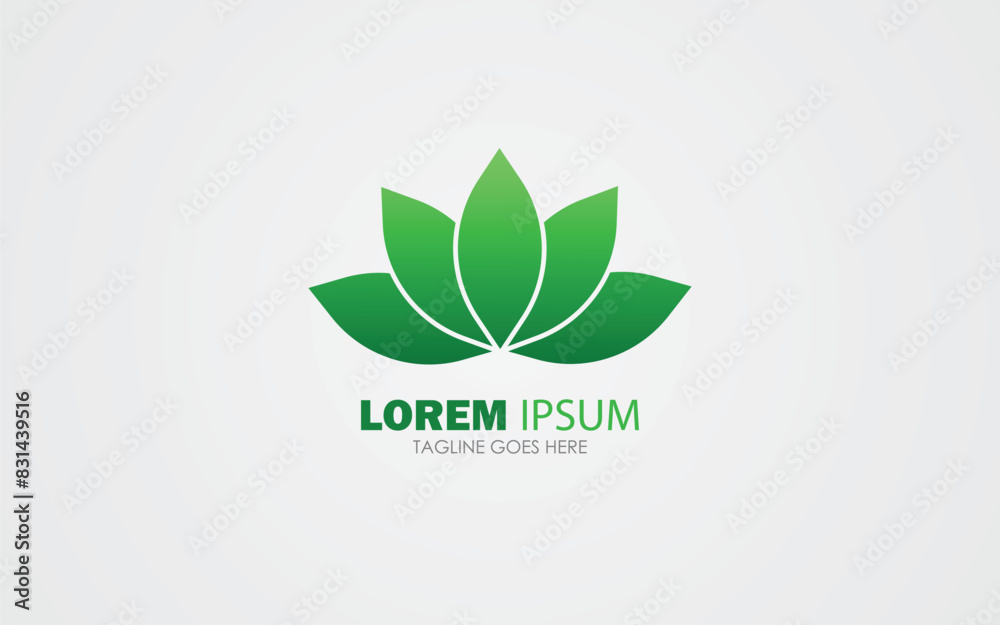 eco friendly green logo illustration eco friendly green logo illustration