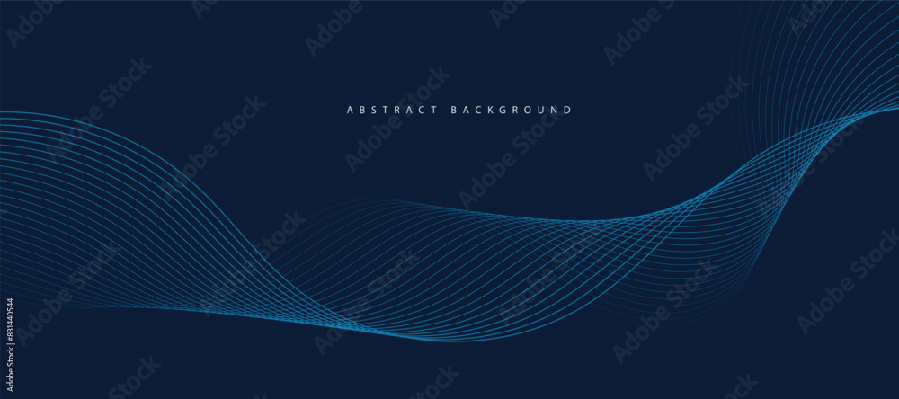 Abstract vector modern background with blue wavy lines and particles. Technology backdrop.
Abstract vector modern background with blue wavy lines and particles. Technology backdrop.
