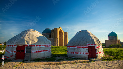 tent in the field