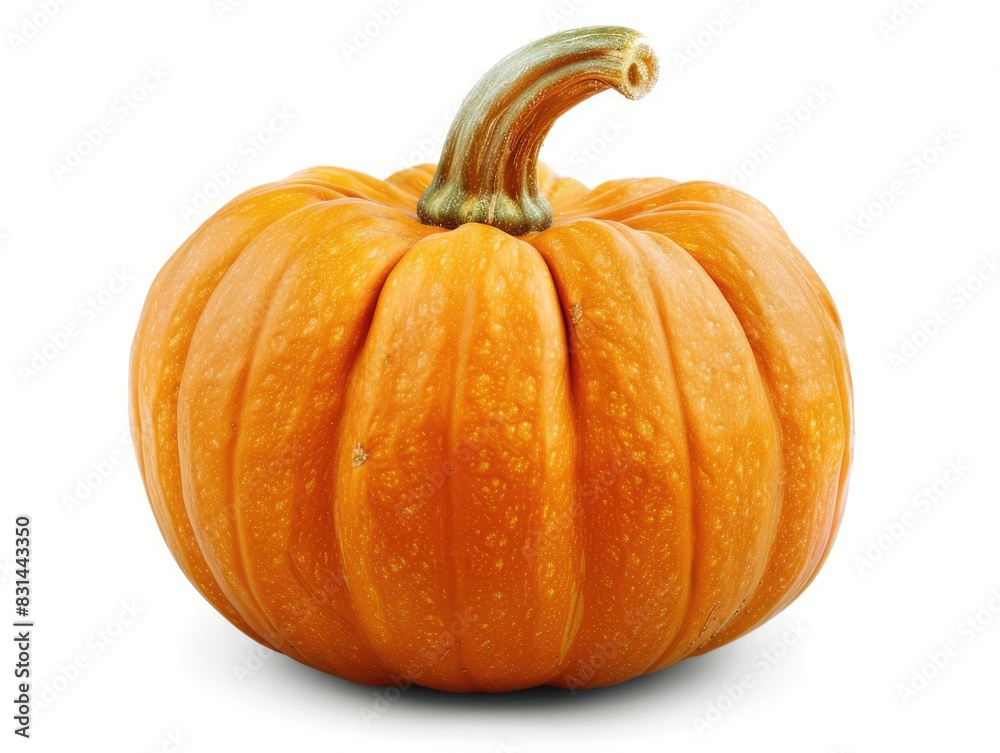Obraz premium Jack-O-Lantern Pumpkin. Mini Orange Pumpkin for Halloween and Thanksgiving Decorations