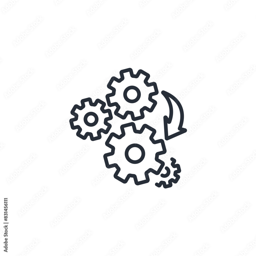 system icon. vector.Editable stroke.linear style sign for use web design,logo.Symbol illustration. 