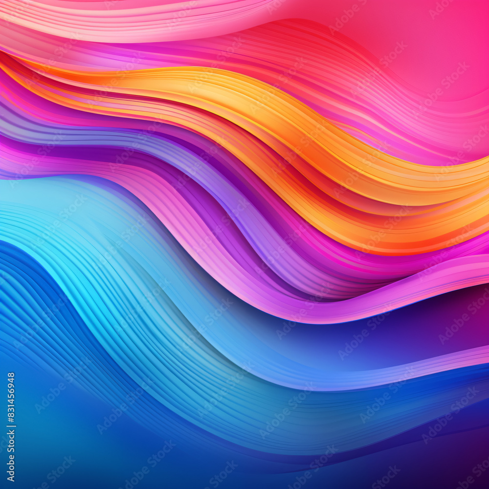 abstract multicolor background, modern wavy cover design abstract multicolor background, modern wavy cover design