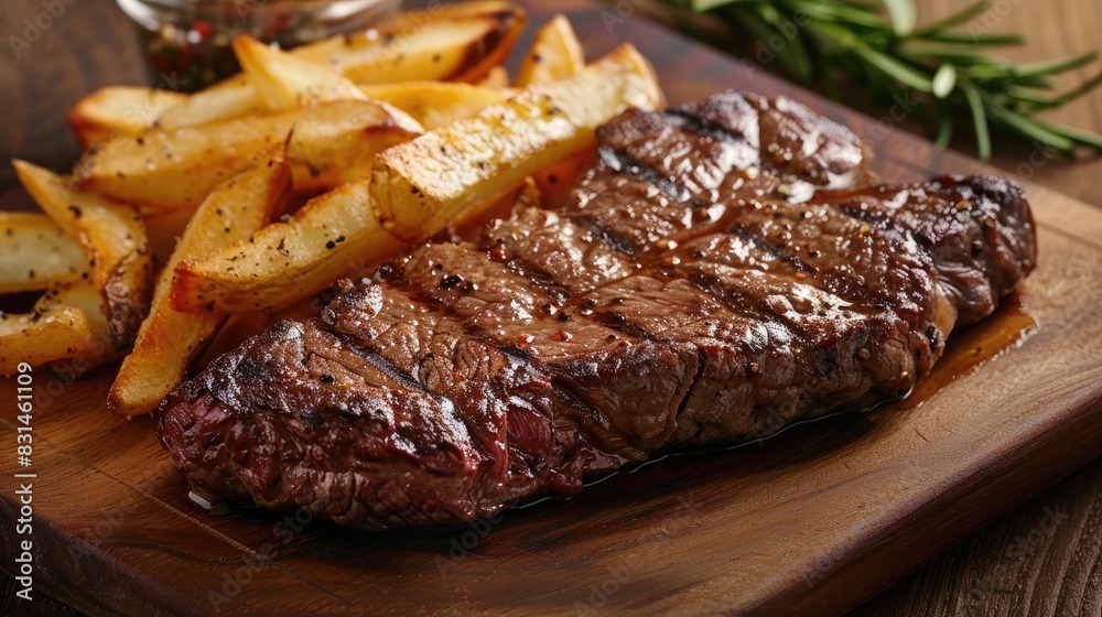 Steak and fries