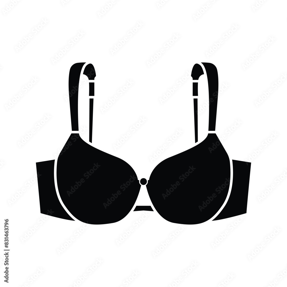 Illustration design of women's bra or underwear Illustration design of women's bra or underwear