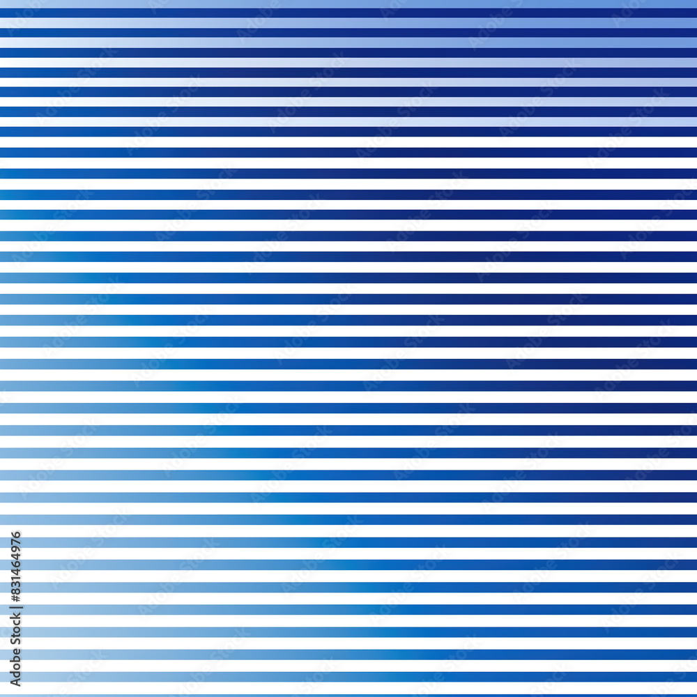 Horizontal Blue And White Striped Pattern With Gradient Effect Horizontal Blue And White Striped Pattern With Gradient Effect