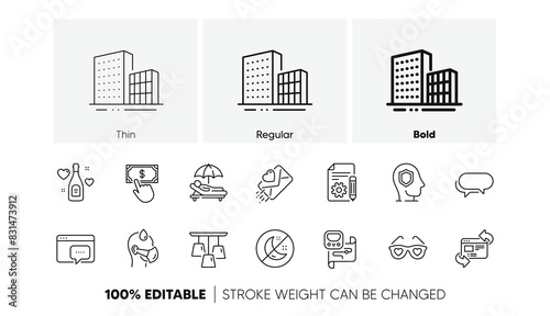 Seo message, Payment click and Love glasses line icons. Pack of Ceiling lamp, Love champagne, Documentation icon. Buildings, Insomnia, Metro map pictogram. Messenger, Refresh website. Vector