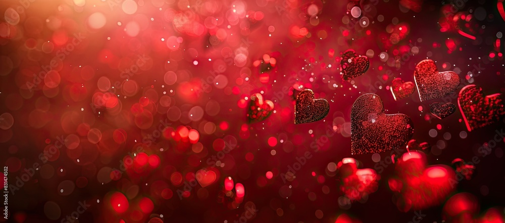 Background with red hearts. Love confession card. Background with red hearts. Love confession card.