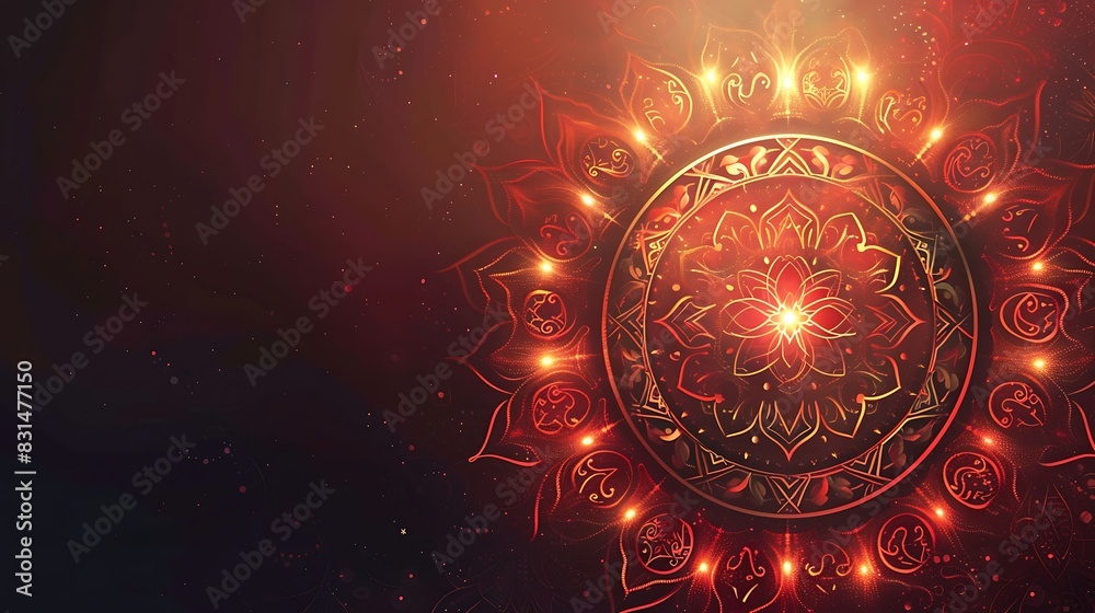 Fototapeta premium greeting, celebration, background, islam, ramadan, arabic, muslim, religion, white, traditional, gold, islamic, lantern, moon, ornament, art, eid, illustration, decoration, design, vector, culture, ar