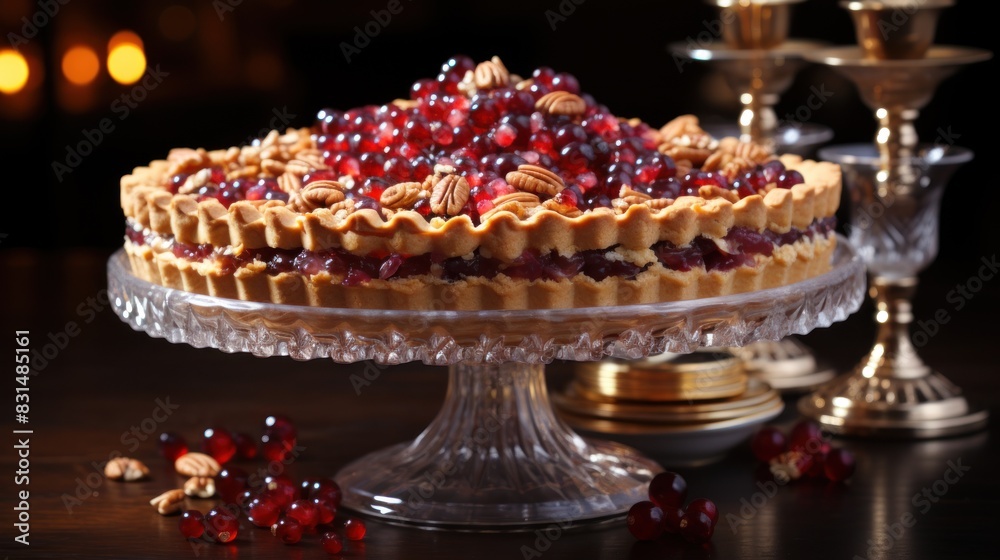 cake with candles