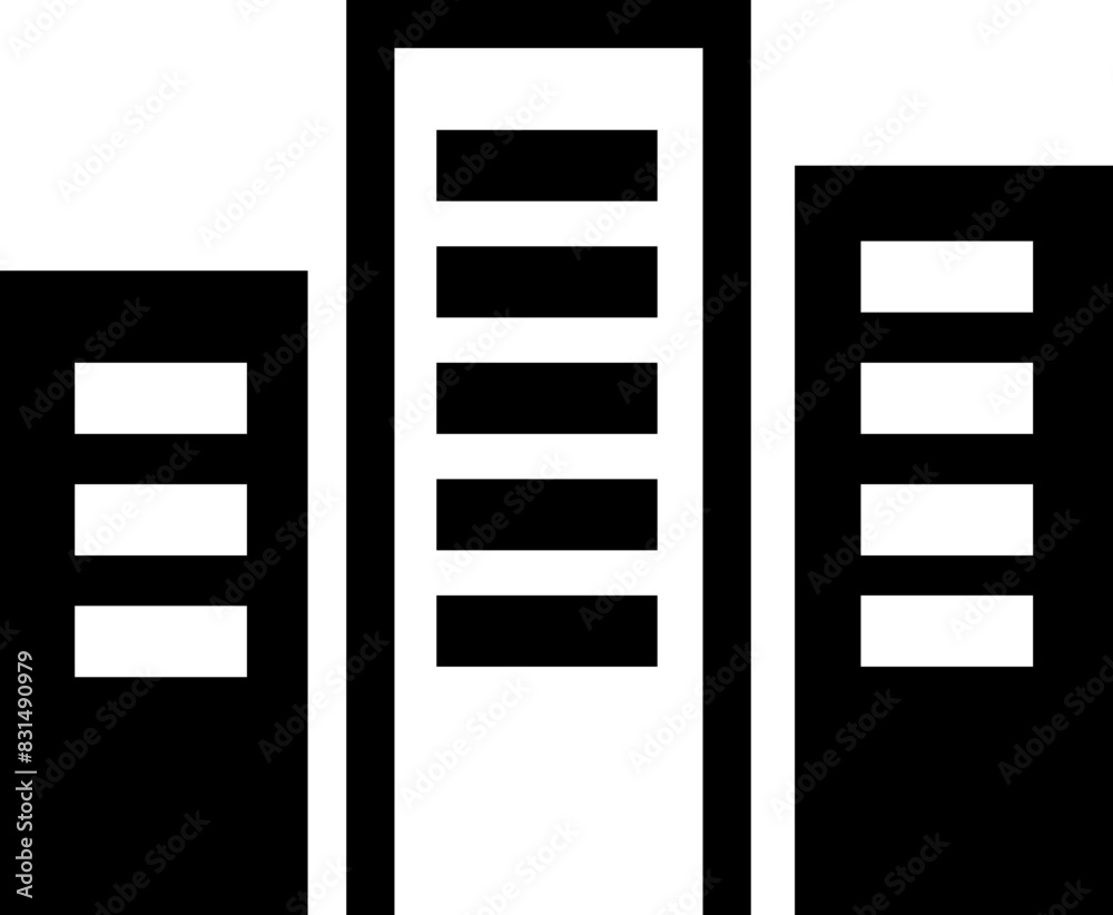 Building icon containing house, office, bank, school, hotel, shop, university, city, real estate and hospital symbol. Solid flat black vector isolated on transparent background Building icon containing house, office, bank, school, hotel, shop, university, city, real estate and hospital symbol. Solid flat black vector isolated on transparent background