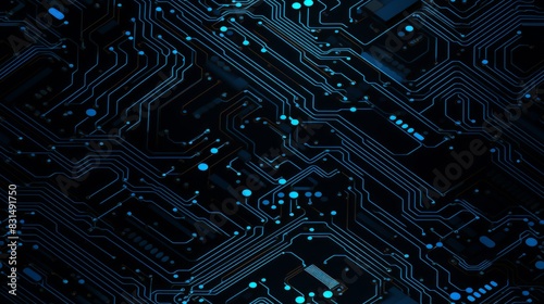 Circuit board background. E...