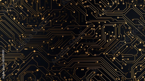 Circuit board background. E...