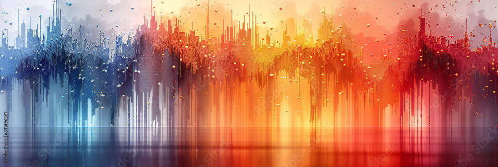 Gradient Pixel Art Design Gradient Pixel Art Design